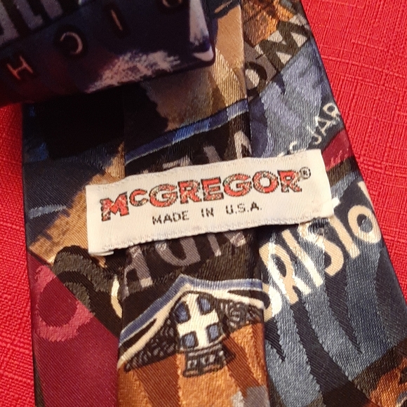 McGREGOR NECKTIE, MADE IN USA - Picture 4 of 5